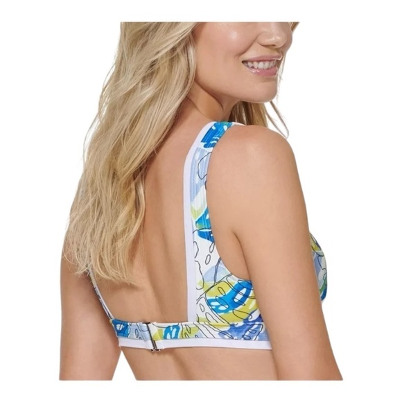 Tommy Hilfiger SKY CAPTAIN MULTI Printed Mesh-Trim
Bikini Top NWT - Picture 4 of 6